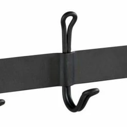 WENKO Handtuchhalter NOSTALGIA, Farbe schwarz