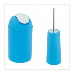 Relaxdays 6-tlg. Badezimmer Set - Blau - Silber 21 Relaxdays 6-tlg. Badezimmer Set - Blau - Silber -Badaccessoires Verkäufe c25a05ed63b74d1e8cd7090f6ac5e0db