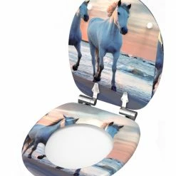 SANILO® WC-Sitz mit Absenkautomatik Pferde -Badaccessoires Verkäufe c6744b23a95e4d99a4e65bb8db135b7c