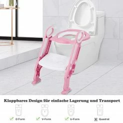 Costway Kinder Toilettensitz höhenverstellbar -Badaccessoires Verkäufe c8ba0ac7511b47ca8835caedce94afb3