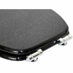 SANILO® WC-Sitz Absenkautomatik Glitzer Schwarz -Badaccessoires Verkäufe c9973745e45d492b90a605aa385c07a2