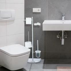 Relaxdays WC-Garnitur universal -Badaccessoires Verkäufe c9ac122f3f6c423aa2a10d2c34dcca00