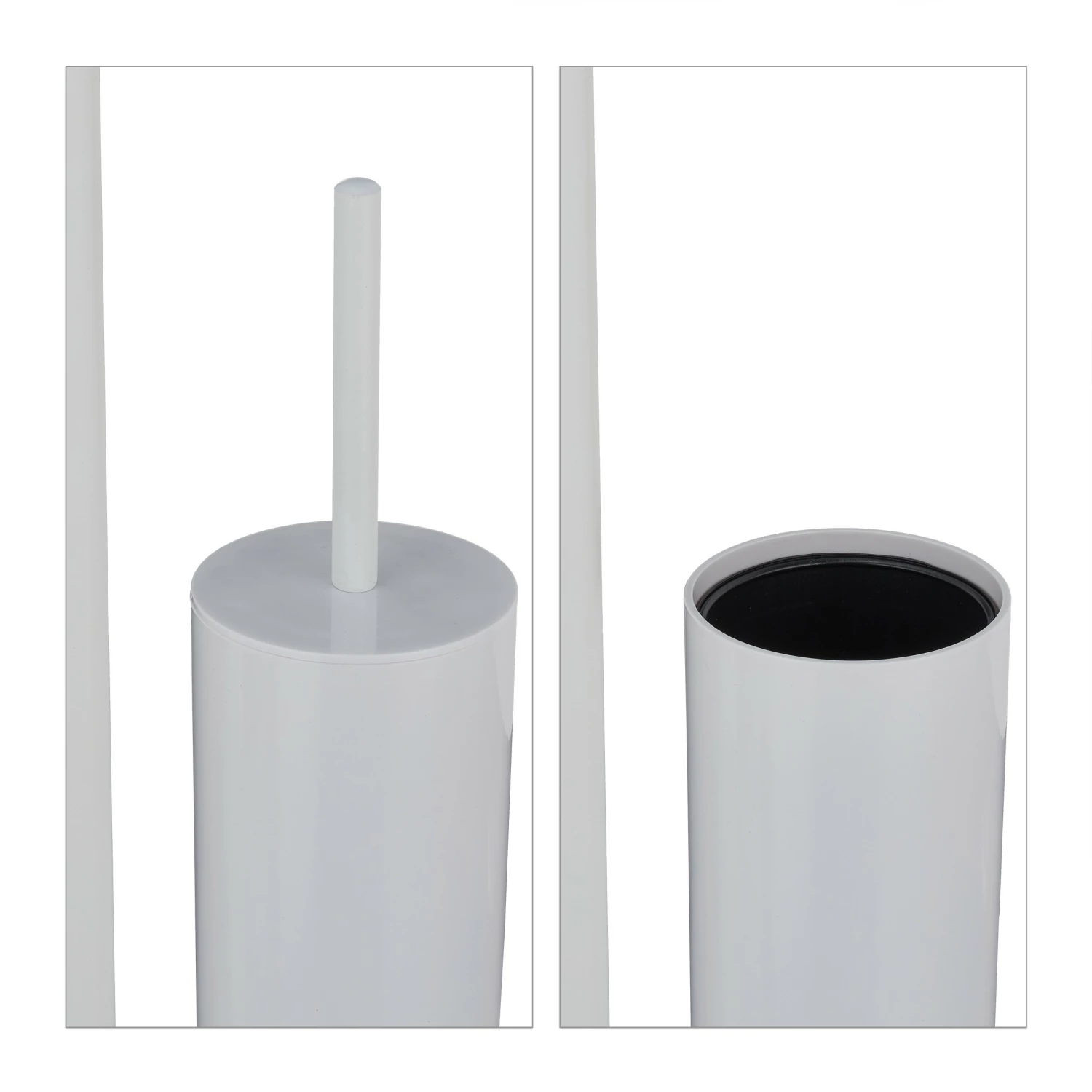 Relaxdays WC Garnitur in Weiß 8 Relaxdays WC Garnitur in Weiß – Bild 6