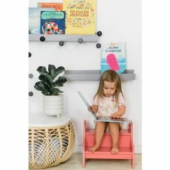 Kindsgut Holztritt - Altrosa -Badaccessoires Verkäufe cbb4978ddd144753b11a09c394f6da89