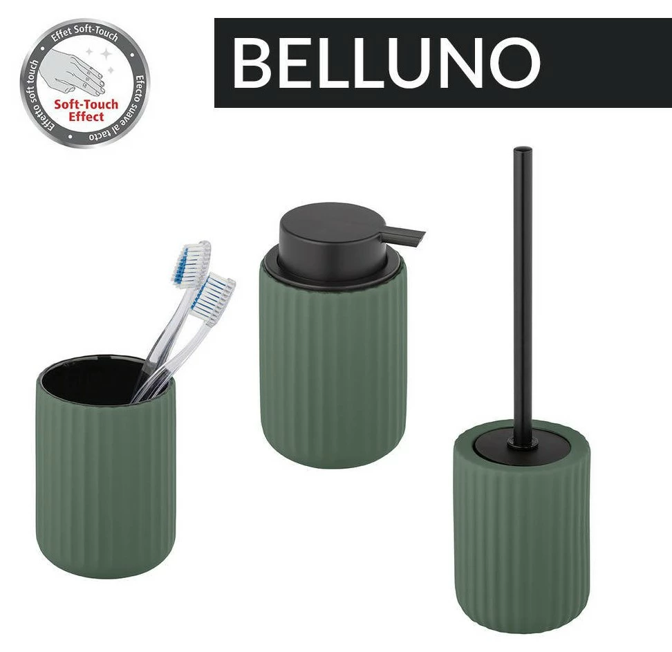 WENKO Zahnputzbecher BELLUNO, Keramik, Ø 8 cm 4 WENKO Zahnputzbecher BELLUNO, Keramik, Ø 8 cm – Bild 2