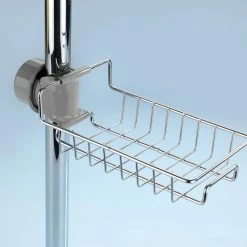 WENKO Badablage unter Duscharmatur, 23 x 10 -Badaccessoires Verkäufe cf22043305fc45c2b3b93f0f2e36fe51