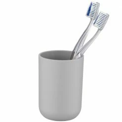 WENKO Bürstenbehälter BRASIL, grau -Badaccessoires Verkäufe cfeb9af214ad4154b4ca3fa595cfa5da