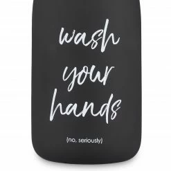 Relaxdays Seifenspender mit Spruch -Badaccessoires Verkäufe d094e185b3214218a233d9bf8e79d712