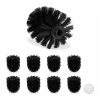Relaxdays 9 x Klobürste Ersatzbürstenkopf schwarz -Badaccessoires Verkäufe d1c99cd03f844b2c88ff15aa60119302