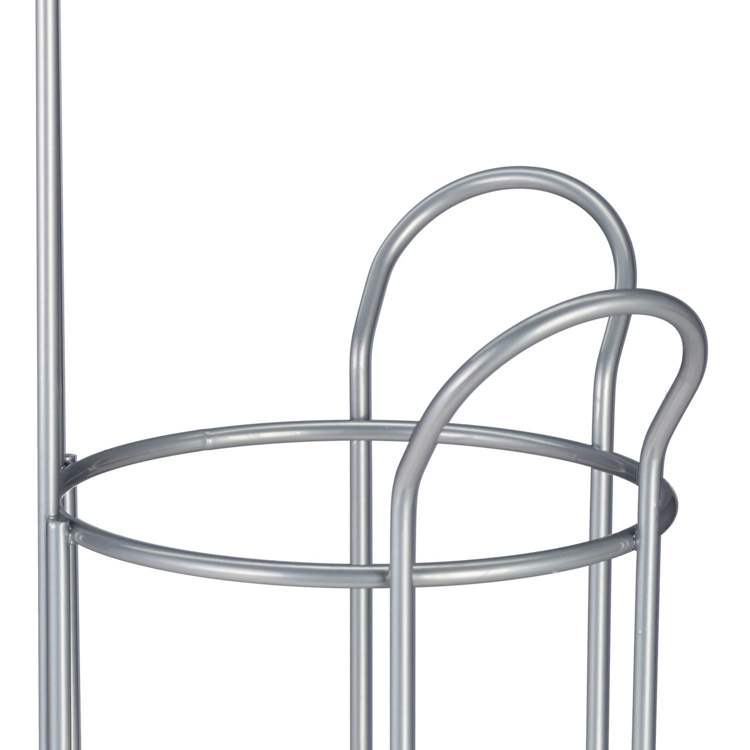 Relaxdays Silberner Toilettenpapierhalter stehend 9 Relaxdays Silberner Toilettenpapierhalter stehend – Bild 7