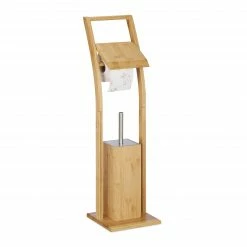 Relaxdays WC Garnitur Bambus