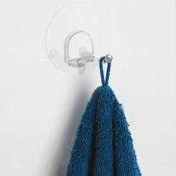 WENKO Wandhaken DUO, Static - Loc, Transparent -Badaccessoires Verkäufe d754d883b1e141f886ae6c61fb16ca43