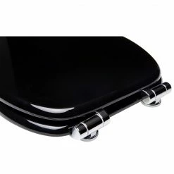 SANILO® WC-Sitz mit Absenkautomatik Schwarz -Badaccessoires Verkäufe d75f459b2cd147008ed9b813743febdd