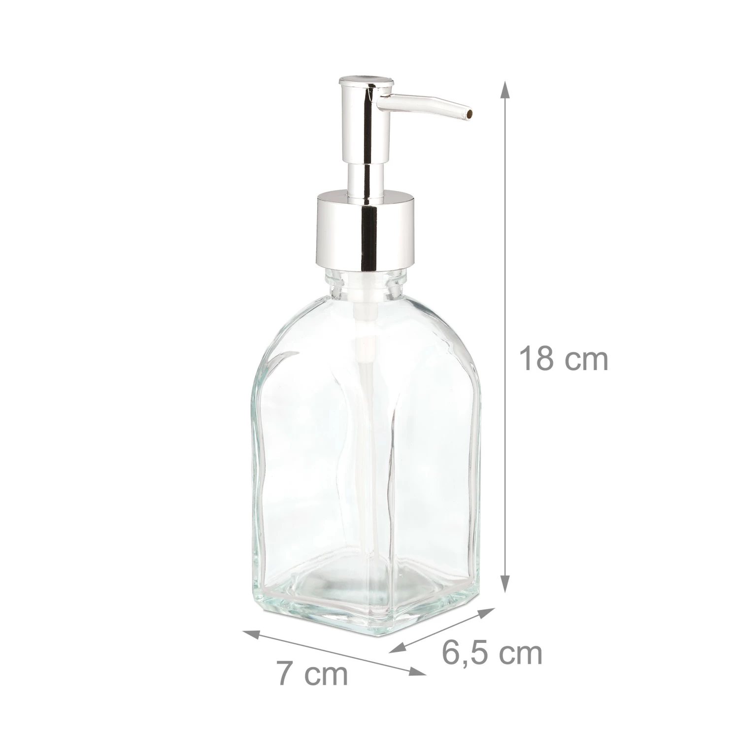 Relaxdays 8 x Seifenspender aus Glas 10 Relaxdays 8 x Seifenspender aus Glas – Bild 8