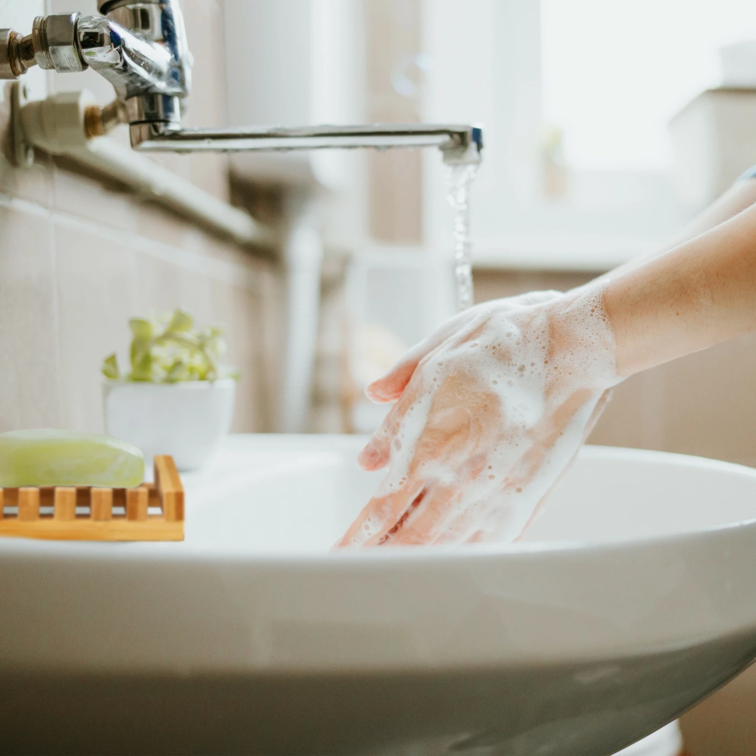 Relaxdays Seifenschale Bambus 5 Relaxdays Seifenschale Bambus – Bild 3