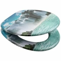 SANILO® WC-Sitz mit Absenkautomatik Wasserfall -Badaccessoires Verkäufe db36e2de13e94b14ab6375fb0f4d75dc