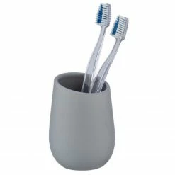 WENKO Keramikbecher für Pinsel BADI, grey -Badaccessoires Verkäufe dc9073226af64e288dacfeed852b7511