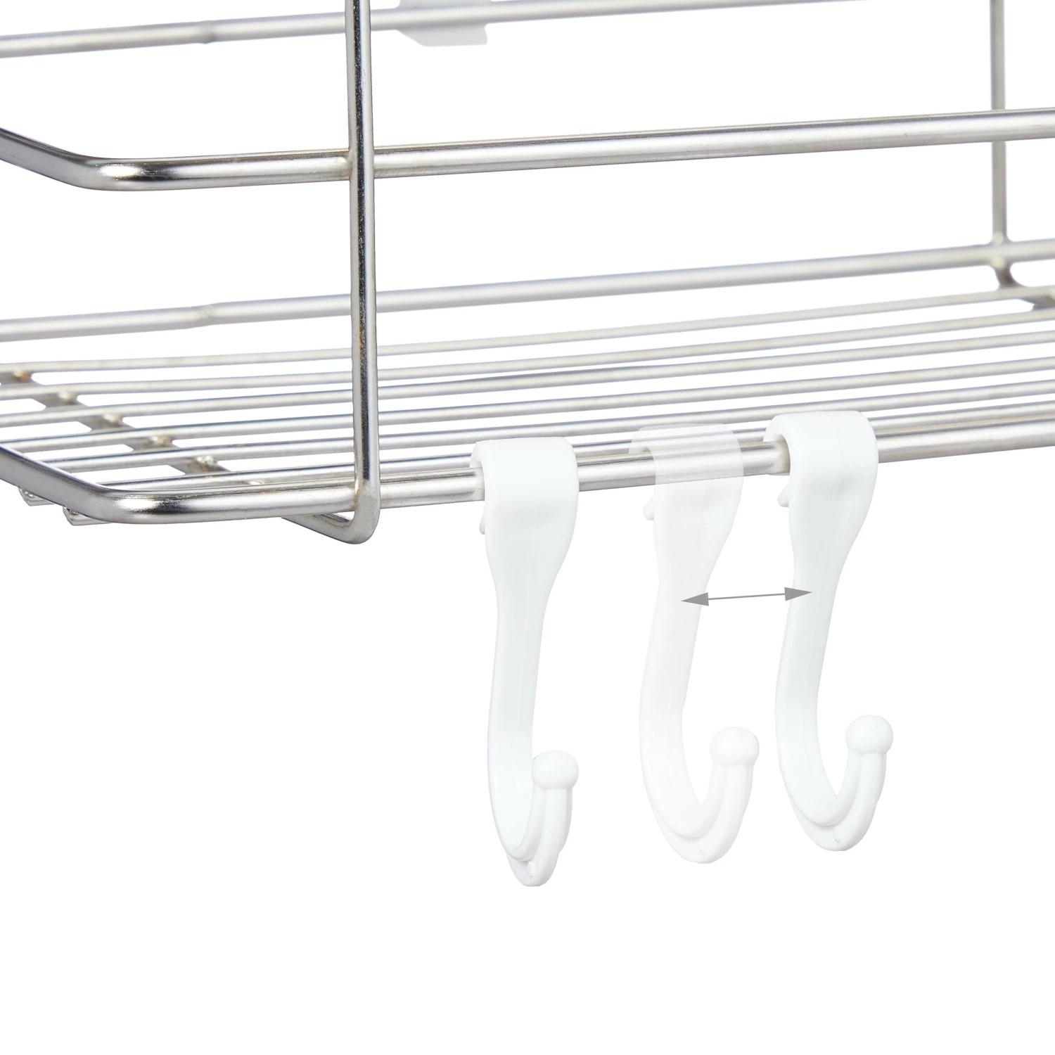 Relaxdays Duschablage ohne Bohren 10 Relaxdays Duschablage ohne Bohren – Bild 8