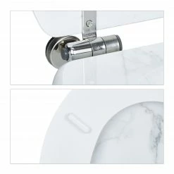 Relaxdays WC Sitz in Marmoroptik -Badaccessoires Verkäufe dffbdd6c2e5c4b4d8ee37bcf46123f22