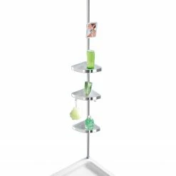 WENKO Duschregal Premium II - Aluminium / Kunststoff - Silber