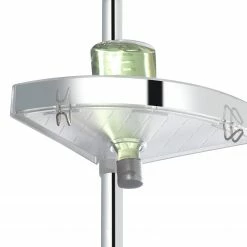 WENKO Duschregal Premium II - Aluminium / Kunststoff - Silber -Badaccessoires Verkäufe duschregal premium ii aluminium kunststoff 4557340