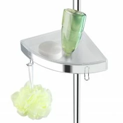 WENKO Duschregal Premium II - Aluminium / Kunststoff - Silber -Badaccessoires Verkäufe duschregal premium ii aluminium kunststoff 4557348