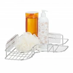 Relaxdays Eck Duschablage ohne Bohren -Badaccessoires Verkäufe e25b21dc5abf40c29e432c4fad833d30