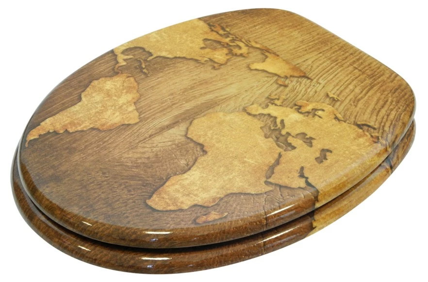 SANILO® WC-Sitz mit Absenkautomatik World Map 5 SANILO® WC-Sitz mit Absenkautomatik World Map – Bild 3