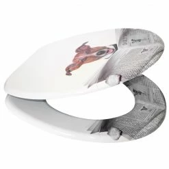 SANILO® WC-Sitz mit Absenkautomatik Newspaper -Badaccessoires Verkäufe e927317d44c449f6aa1e666170aa8104