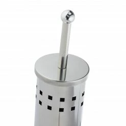 Relaxdays 2 x WC Garnitur aus Edelstahl rund -Badaccessoires Verkäufe e99ed3eddf344c81b74098787f9811b8