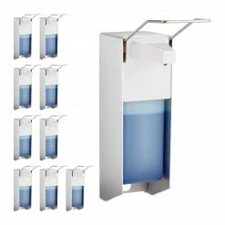 Relaxdays 10 x Eurospender 1000 ml