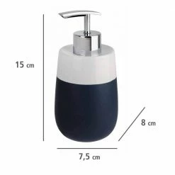 WENKO Seifenspender MALTA BLUE - 290 ml -Badaccessoires Verkäufe e9f2a46c981440d0ab3e47d5453c63cb