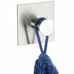 WENKO Badetuchhalter, Wandhalter aus Stahl