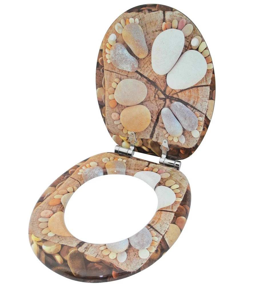 SANILO® WC-Sitz mit Absenkautomatik Stone Feet 5 SANILO® WC-Sitz mit Absenkautomatik Stone Feet – Bild 3