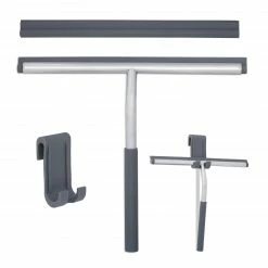 Relaxdays Duschabzieher mit Haken -Badaccessoires Verkäufe efa03771bfe64cb78f3420c7ed484774