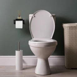 Relaxdays Toilettenpapierhalter mit Ablage schwarz -Badaccessoires Verkäufe f150a7a35a354d87bb0007976109731a