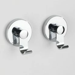 WENKO Handtuchhaken, Vacuum-Loc, silbern -Badaccessoires Verkäufe f23f32140b734a3ebc4b45ad78b68dbc