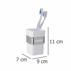 Wenko Zahnputzbecher aus Edelstahl -Badaccessoires Verkäufe f37a5233e78a40818862bb9397cb20dd