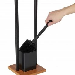 Relaxdays WC-Garnitur mit Ablage -Badaccessoires Verkäufe f5abf3d1f7cb445e82c887f53353a4f9