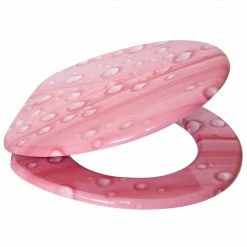 SANILO® WC-Sitz mit Absenkautomatik Pink Flower -Badaccessoires Verkäufe f6752ff62d7947099bcb00cf51134073