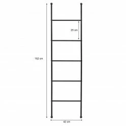 IDIMEX Handtuchhalter CASTEL - Schwarz -Badaccessoires Verkäufe f859d8df42d94e8ca5ac51604f66b8db
