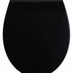 SANILO® WC-Sitz mit Absenkautomatik Flat Schwarz