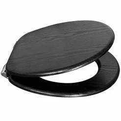 SANILO® WC-Sitz mit Absenkautomatik Black Wood -Badaccessoires Verkäufe f93945917c2f47a5a05d155c8993116d