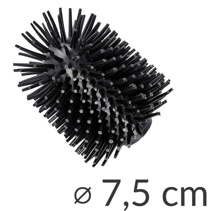 WENKO Toilettenbürste aus Silikon, schwarz 8 WENKO Toilettenbürste aus Silikon, schwarz – Bild 6