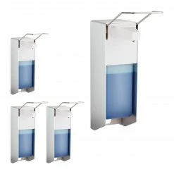 Relaxdays 4 x Eurospender 1000 ml