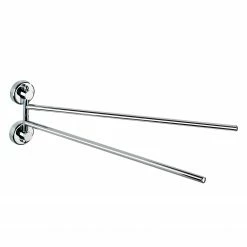 WENKO Handtuchhalter Duo Power-Loc - Stahl - Chrom