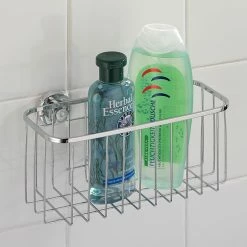 WENKO Power-Loc Universalkorb Bovino - Power-Loc - Edelstahl rostfrei -Badaccessoires Verkäufe universalablage bovino power loc edelstahl rostfrei 830690