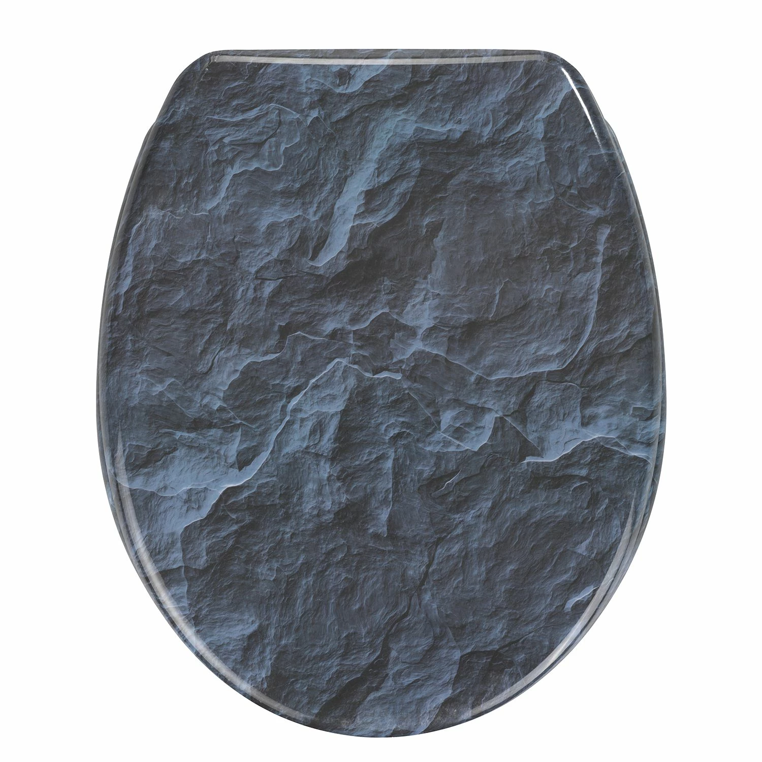 WENKO WC-Sitz Slate Rock - Blau 3 WENKO WC-Sitz Slate Rock - Blau