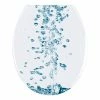 WENKO WC-Sitz Soda - Duroplast - Weiß / Blau -Badaccessoires Verkäufe wc sitz soda duroplast weiss blau 4557156