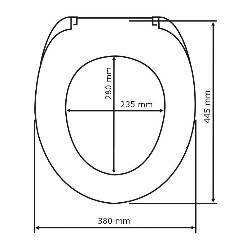 WENKO WC-Sitz Soda - Duroplast - Weiß / Blau 7 WENKO WC-Sitz Soda - Duroplast - Weiß / Blau – Bild 5